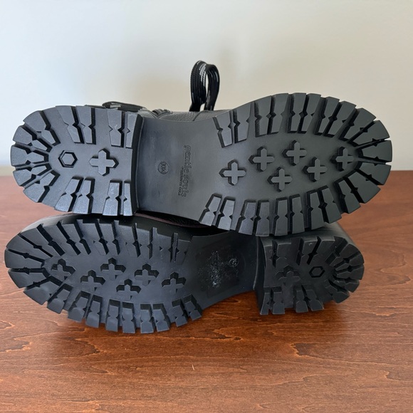 Gentle Souls Brooklyn 2.1 Black Leather Combat Boots - Picture 15 of 15